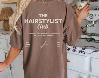 Hairstylist Shirt Hair Stylist T-shirt Custom Hair Dresser Gift Hairdresser Tee Hair Stylist Grad Gift Hair Therapist Tshirt Salon Apparel