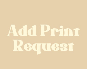 Add Print (Back or Sleeve)