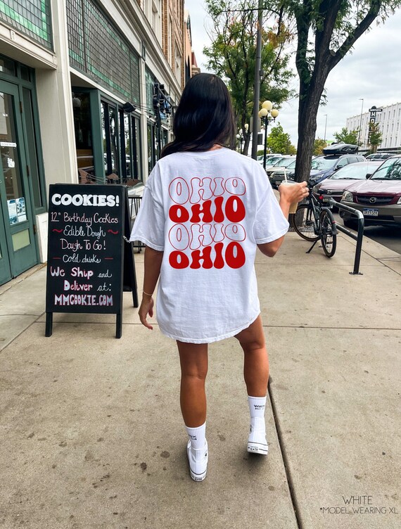 Ohio Shirt State Ohio Tshirt Game Day Shirt Ohio Graduate Gift Retro Cincinatti Tee College Football Shirt Columbus OH Crewneck Sports Tee
