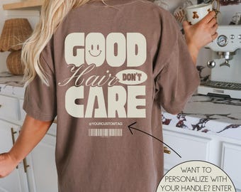 Hairstylist Shirt Hair Stylist Gift Hairdresser T-Shirt Hair Therapist Shirt Stylist Tshirt  Salon Crew Tee Barber Team Tee Comfort Colors