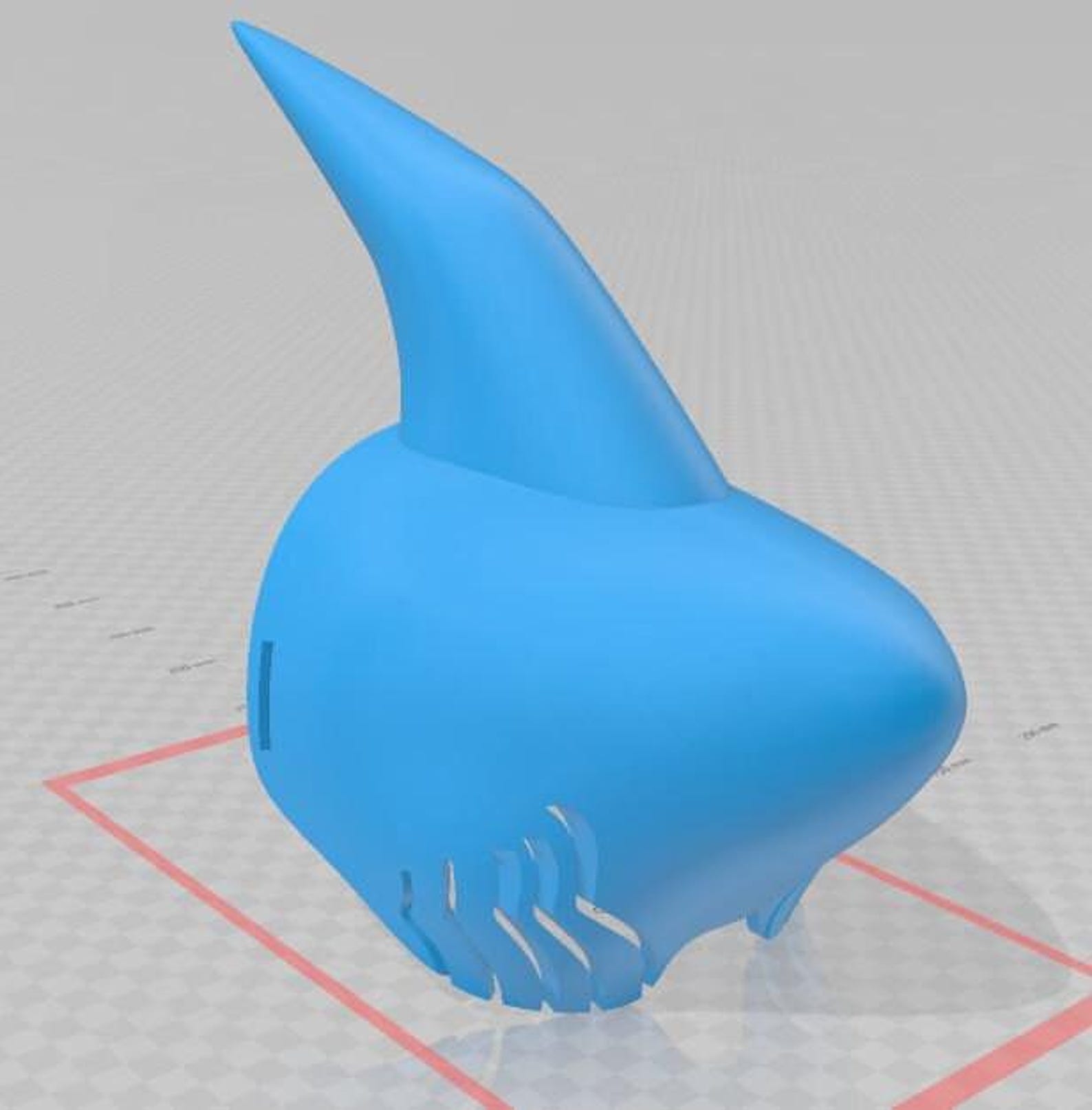 Beam Shark Mask 3D Print File - Etsy
