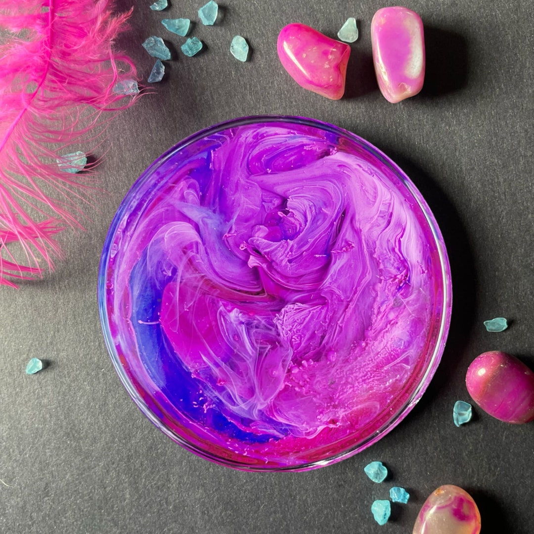 Small Resin Painting Cast in Heavy Glass Etsy