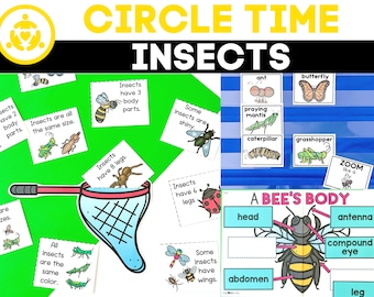 Insects Circle Time Activities for Preschool