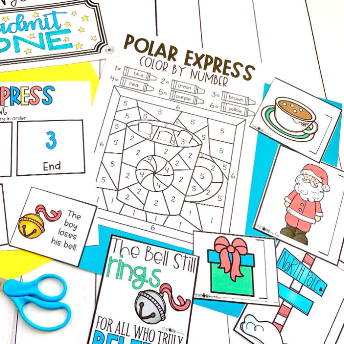 Polar Express Activities for Prek Polar Express Day for Preschool ...