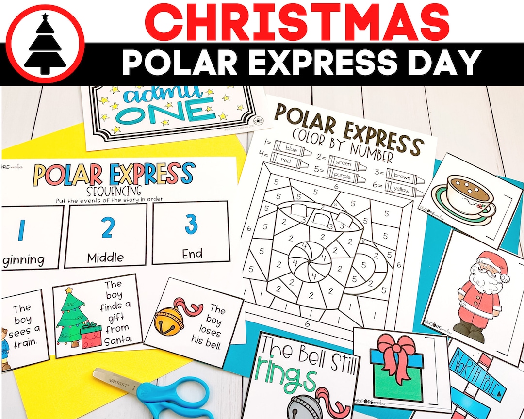 Polar Express Activities for Prek Polar Express Day for Preschool