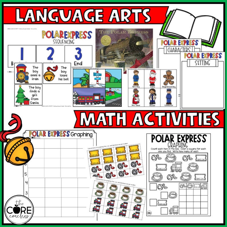 Polar Express Activities for Prek Polar Express Day for Preschool ...