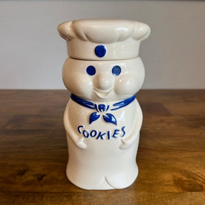 Vintage Pillsbury Doughboy Cookie Jar 1973