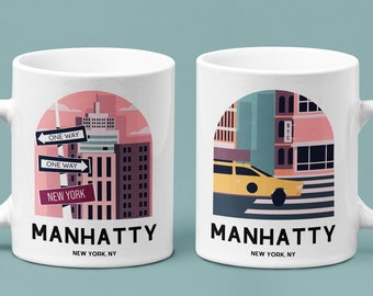 OMITB Manhatty mug, only murders in the building mug, omitb mug, the arconia, mabel mora, charles hayden savage, oliver putnam