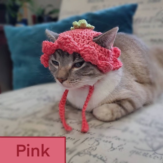 Banana Plush Hat for Sphynx Cat