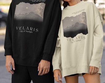 Acotar Sweatshirt: Velaris Night Court, City of Starlight