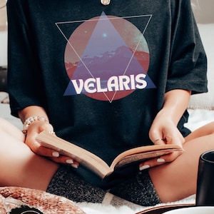 Velaris Vintage Shirt, Bookish shirt, Court of thrones, Acotar merch, Acotar shirt, Velaris Shirt, City Of Starlight, Acosf