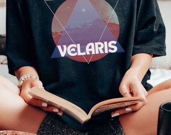 Velaris-shirt: City of Starlight, Bookish Comfort Colors T-shirt