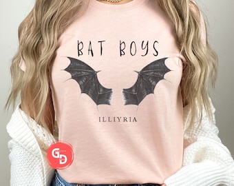 Bat Boys Wings Shirt: TOG/CC/ACOTAR Universe Inspired