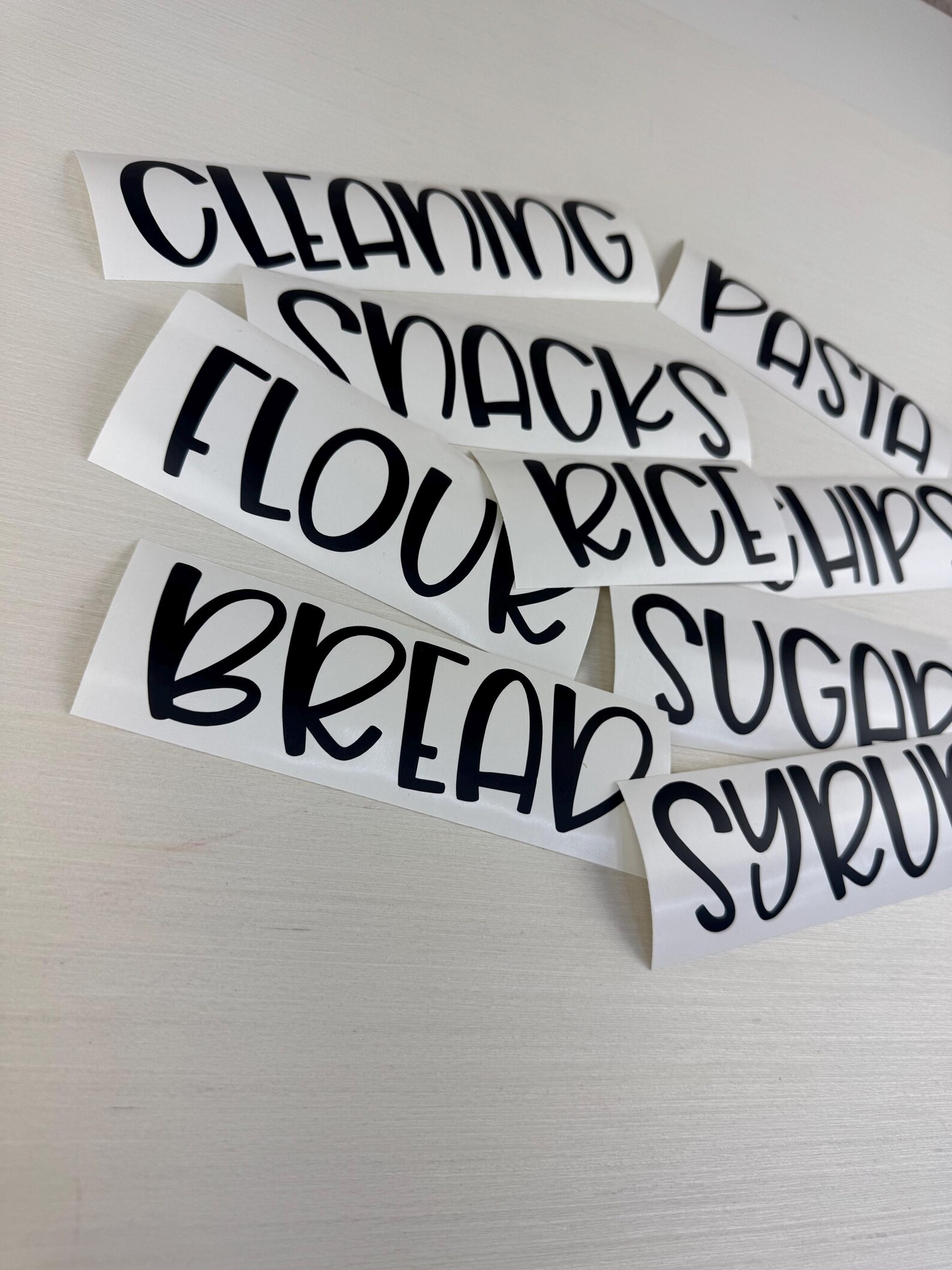 Vinyl Pantry Label, Custom Pantry Labels, Pantry Labeling Stickers ...