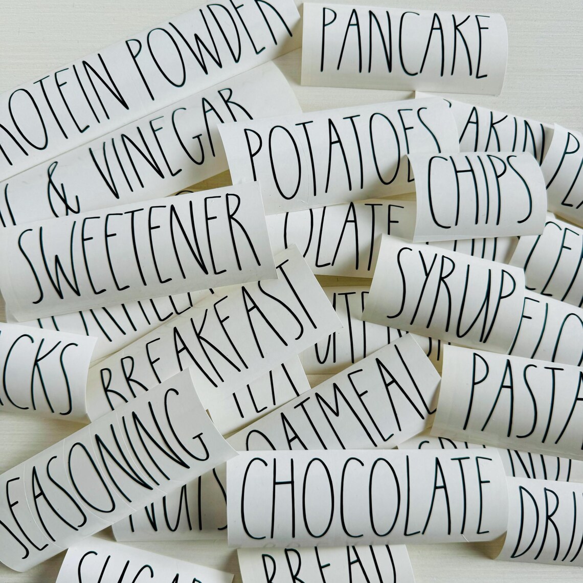 Farmhouse Pantry Label, Custom Pantry Labels, Pantry Labeling Stickers ...