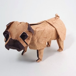 Origami Dog - Pug
