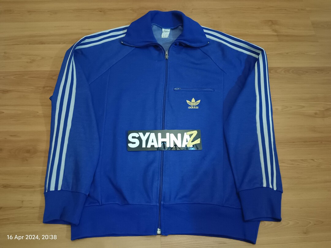Adidas Originals ATP Track Jacket | Vintage 80s Tennis Sportswear Light  Blue VTG | eBay