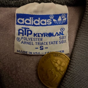 Vintage Adidas Track Top Jacket RARE 80s ATP Keyrolan zdjęcie 4