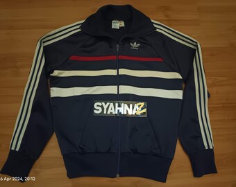 Vintage Adidas Track Top Jacket RARE 80s ATP Ventex