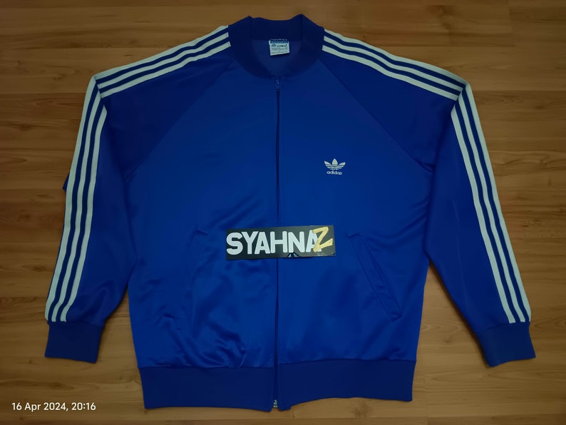 Vintage Adidas Track Top Jacket RARE 80s ATP Keyrolan zdjęcie 1