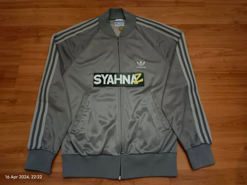 Vintage Adidas Track Top Jacket RARE 80s ATP Keyrolan zdjęcie 1