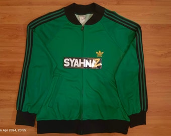 Vintage Adidas Track Top Jacket RARE 80s ATP Ventex