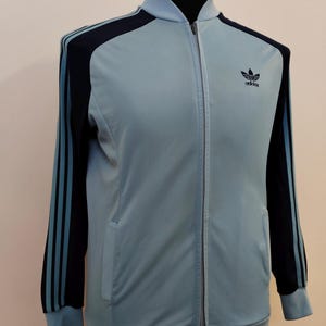 Ultra Rare 70s Adidas Ventex France Team Issue JS Roquemauroise Optilon Zip M