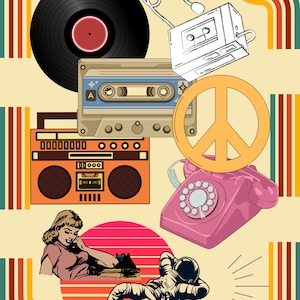 Retro Collage Poster