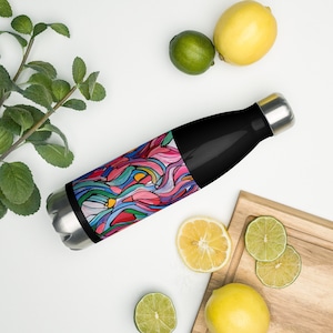Brent Rasmussen Art “Mephistopheles” Stainless Steel Water Bottle