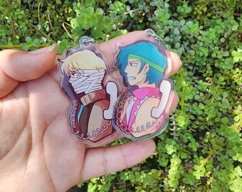 Hotline Miami Charms { Jacket & Biker }