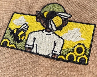 Tyler the Creator "FLOWER BOY" Embroidered Hoodie