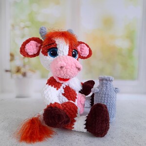 Crochet pattern Cow amigurumi PDF file in ENG image 4