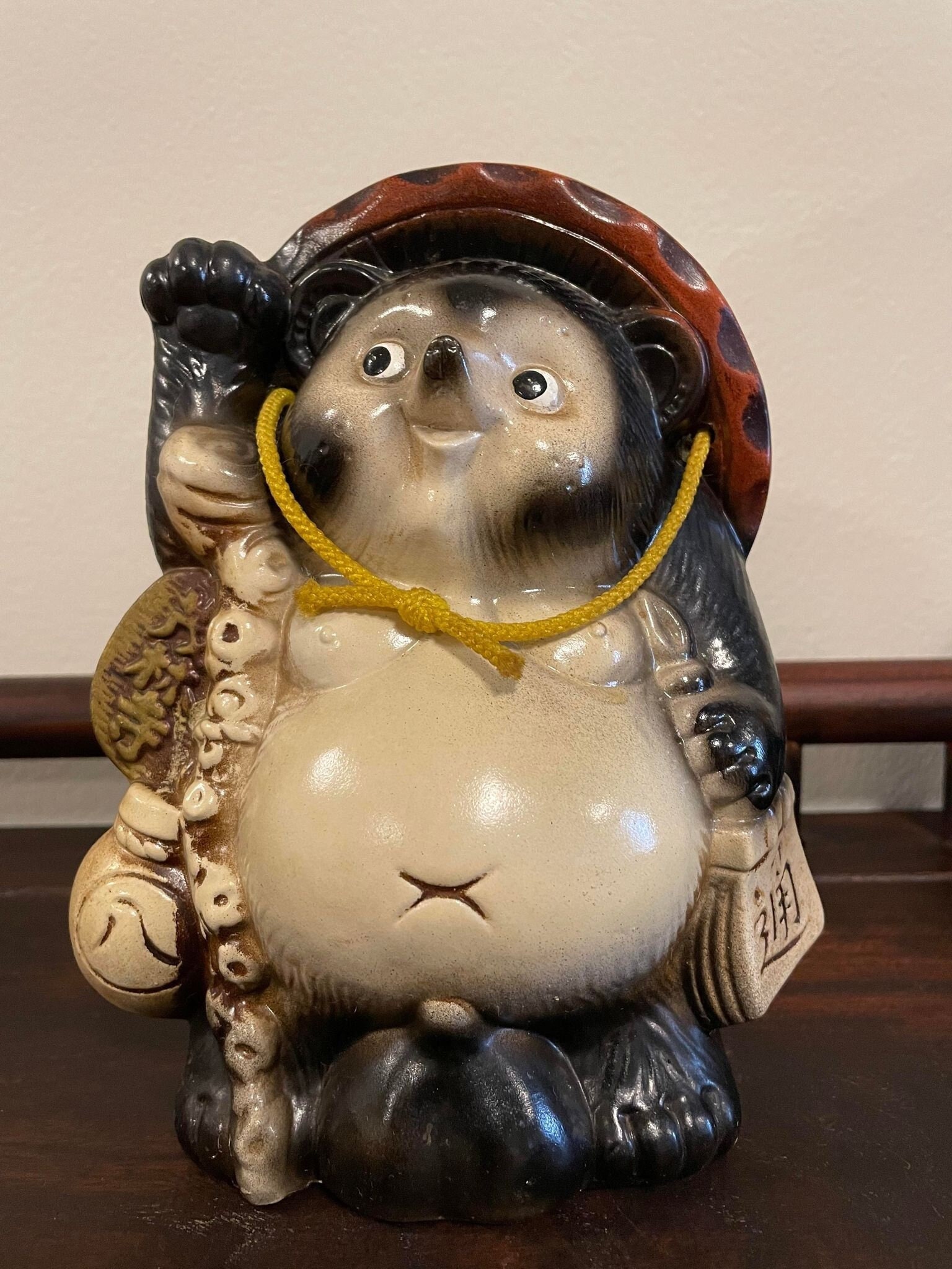 Tanuki Statue 8 Inches Etsy