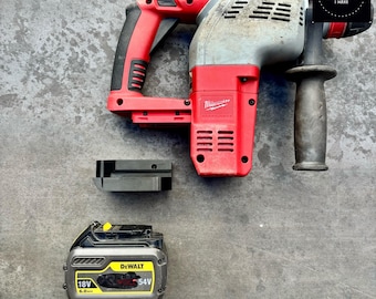Milwaukee V28 to DeWalt XR Battery Adapter: 3D Printed Converter