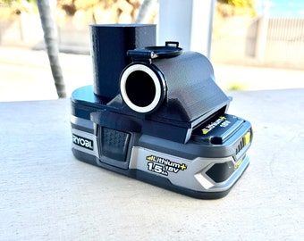 Ryobi Portable Lighter Socket Power Station For Battery 18v/20v + 10A Fuse 12V Output