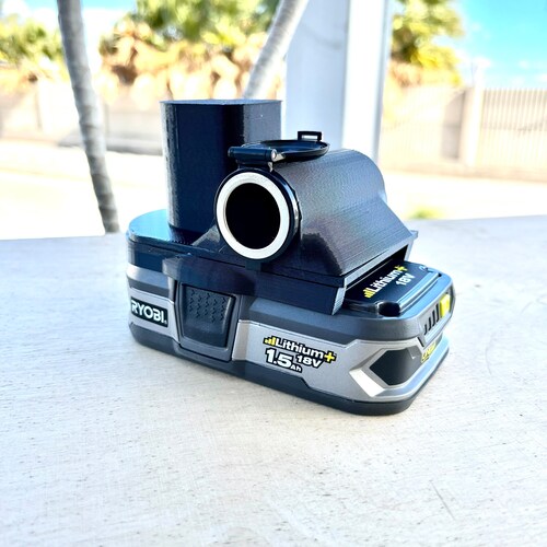 Ryobi Portable Lighter Socket Power Station for Battery 18v/20v + 10A Fuse  12V Output - Etsy