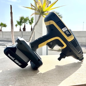 Karcher 18V Battery Adapter – 3D Printed Adapter Compatible with Makita, Parkside, DeWalt, Milwaukee, Bosch, Ryobi, and Einhell Batteries