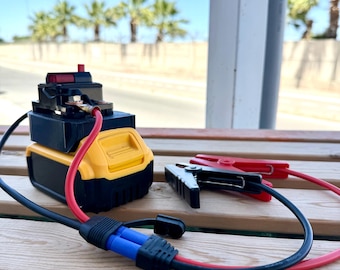Dewalt Portable Car Battery Jump Starter: for Dewalt, Milwaukee