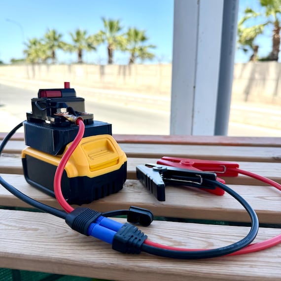 QUPERR 2 Pack Adaptateur De Batterie, Compatible Avec La Batterie Dewalt 18V Lithium-ION