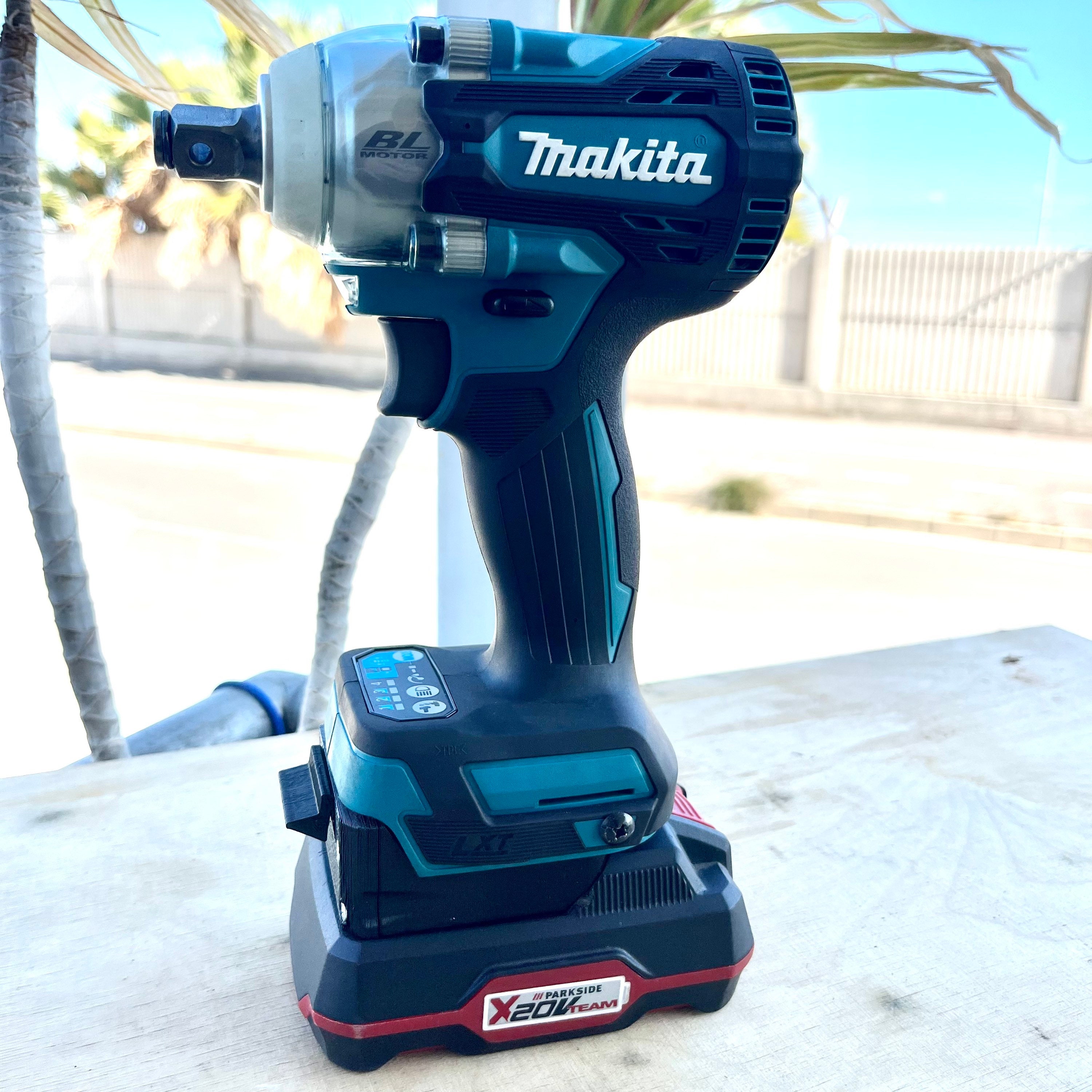 Parkside battery to makita 18v tools sale