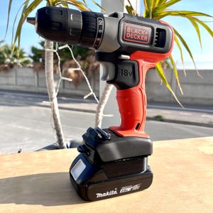 Black + Decker / PORTER CABLE / Stanley Fatmax 20v Adapter to Makita LXT 18v Battery Converter – 3D Printed