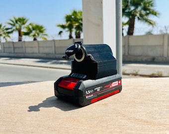 Einhell Portable Lighter Socket Power Station For Battery 18v/20v + 10A Fuse 12V Output