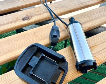Makita Cordless Transfer Pump: Diesel, Fuel, Water, Oil - 18V Battery Compatible