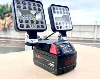 Milwaukee M18 Dual LED Work Light: Portable Job Site Lighting