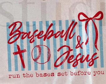 Jesus And Baseball Png, Christian Baseball Png, Jesus Baseball Png, Faith Sport Game Day Png, Faith Baseball Png, Striped Faith Baseball Png