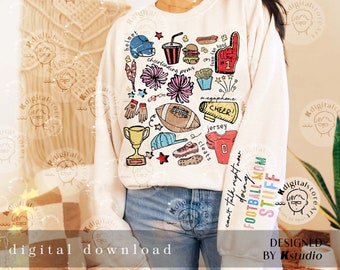 Football Mom Png, Can't Talk Right Now Doing Football Mom Stuff, Football Shirt Design Download, American Football Png Sublimation Design