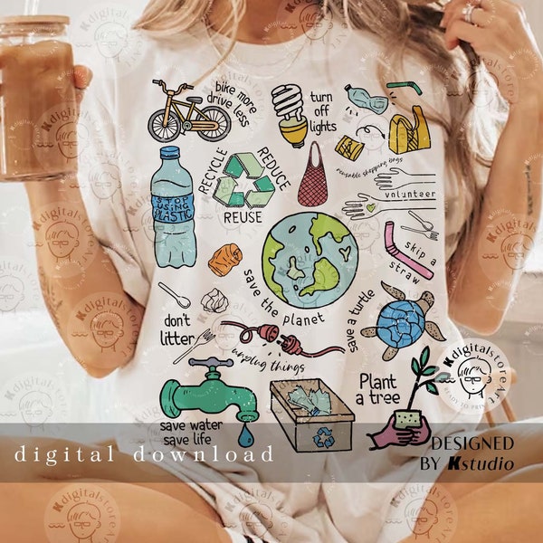 Earth Day Every Day, There Is No Planet B Png, Earth Day Png Design, Earth day Shirt Sublimation Download, Save The Planet Digital Download