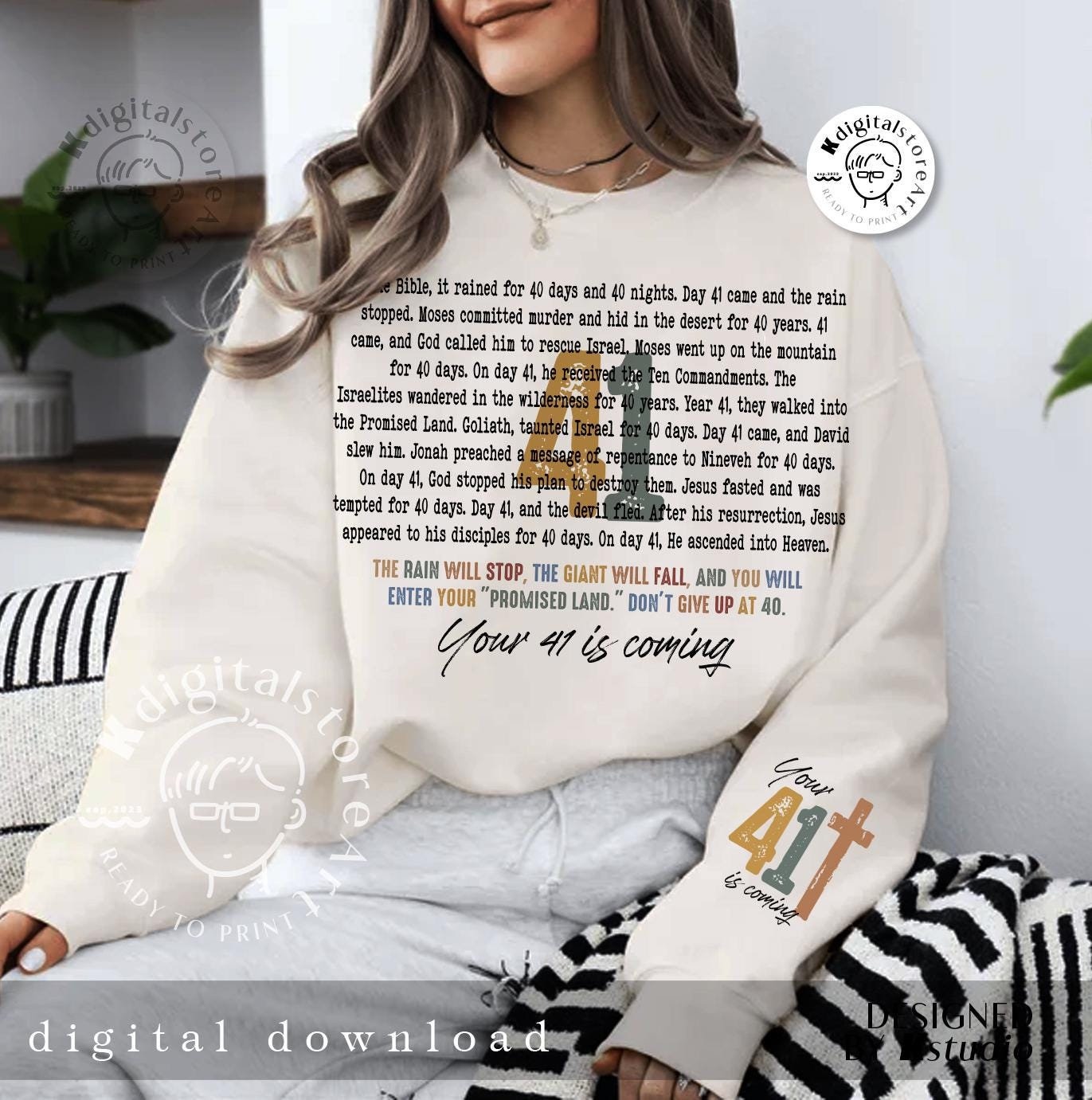 Your 41 Is Coming Svg Png Design, Jesus Christian 41 Svg Png, Retro Love Bible Svg Png, Bible Jesus Svg PNG, Bible Verse Svg Png Digital
