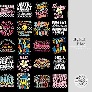 Kids Png, Cute Child Png, Kid Toddler Boy Girl Png, Feral Child PNG Digital Download, Kid Png Design Digital Download, Toodle Bundle