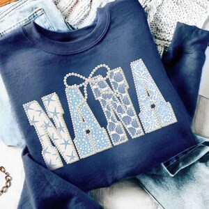 Paquete de abuela de verano (PNG), Gigi Nana Mimi Yaya personalizada (PNG), Estrella de mar con concha náutica (PNG), Día de la Madre (PNG), Abuela de verano a la moda (PNG) imagen 8